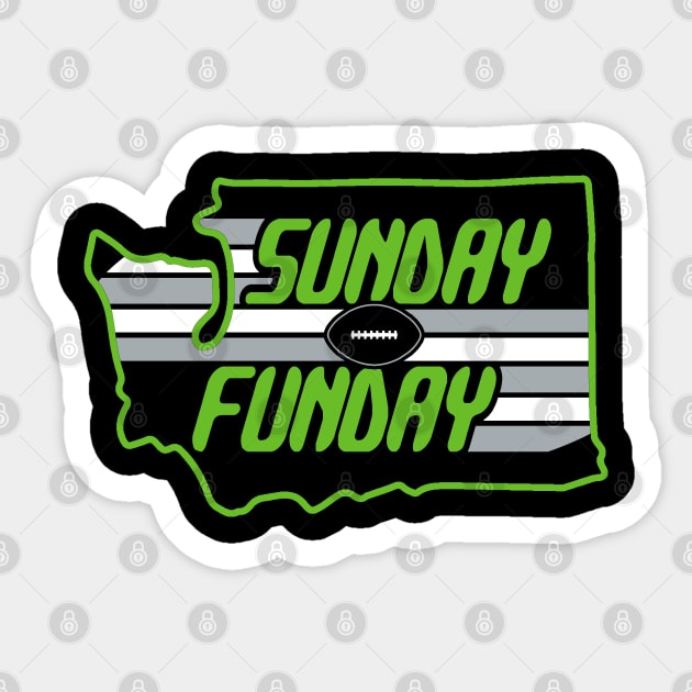 Seattle Pro Football - Fun on Sunday Sticker by FFFM